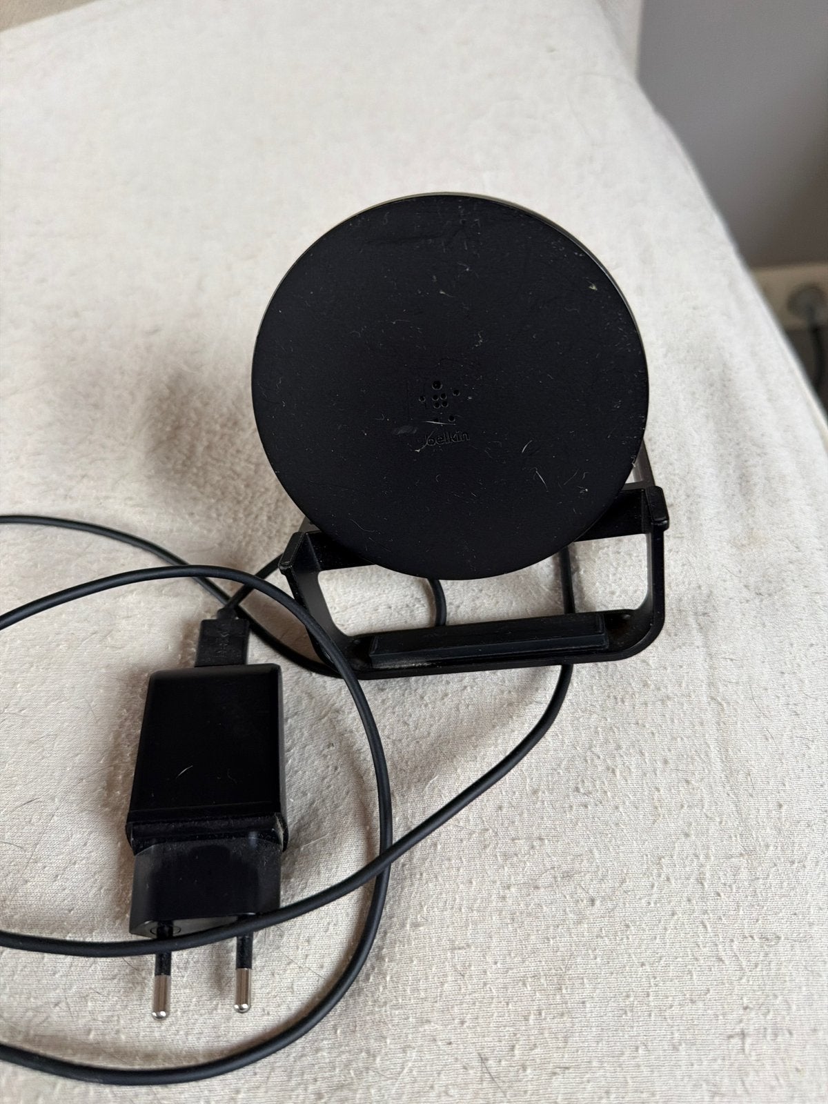 Draadloze oplader, Télécoms, Enlèvement, Comme neuf, Belkin