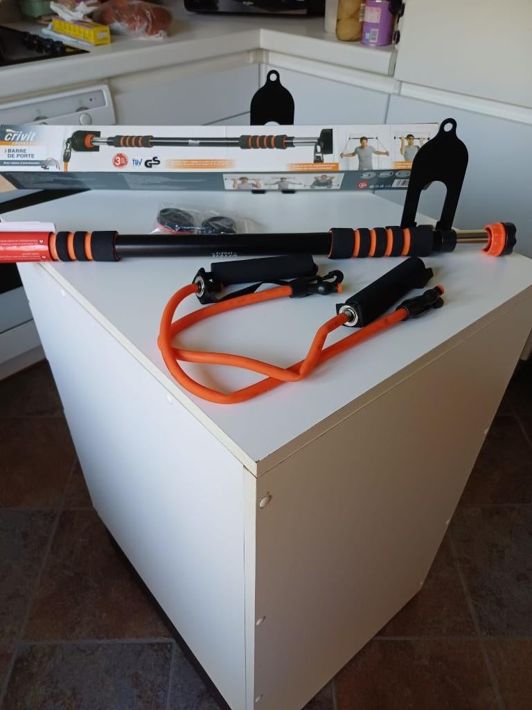 Barre extensible d'entrainement, Ophalen, Nieuw, Metaal, Overige typen