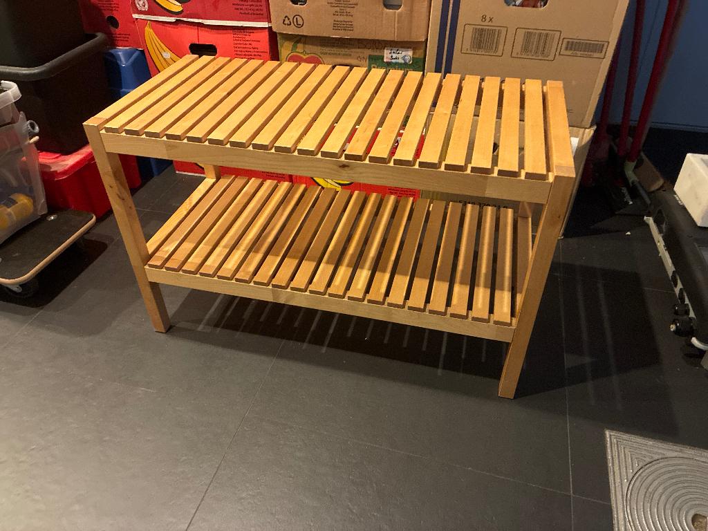 Molger bankje ikea, Huis en Inrichting, Ophalen, Hout