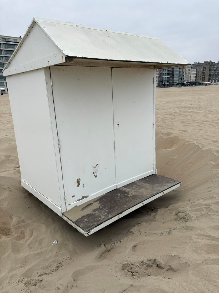 Strand kabine, Tuin en Terras, Ophalen of Verzenden, Zo goed als nieuw, Hout