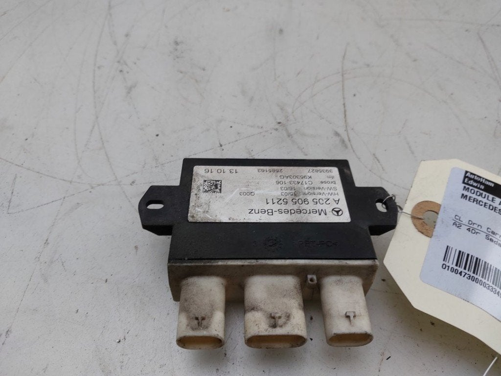 MODULE DE COMMANDE DU HAYON C (W205) (|A2059055211|), Dhr. J. Ham, Mercedes-Benz, Administratie@autoham.nl, Utilisé