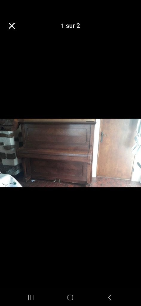 Piano, Ophalen, Gebruikt, Bruin, Piano