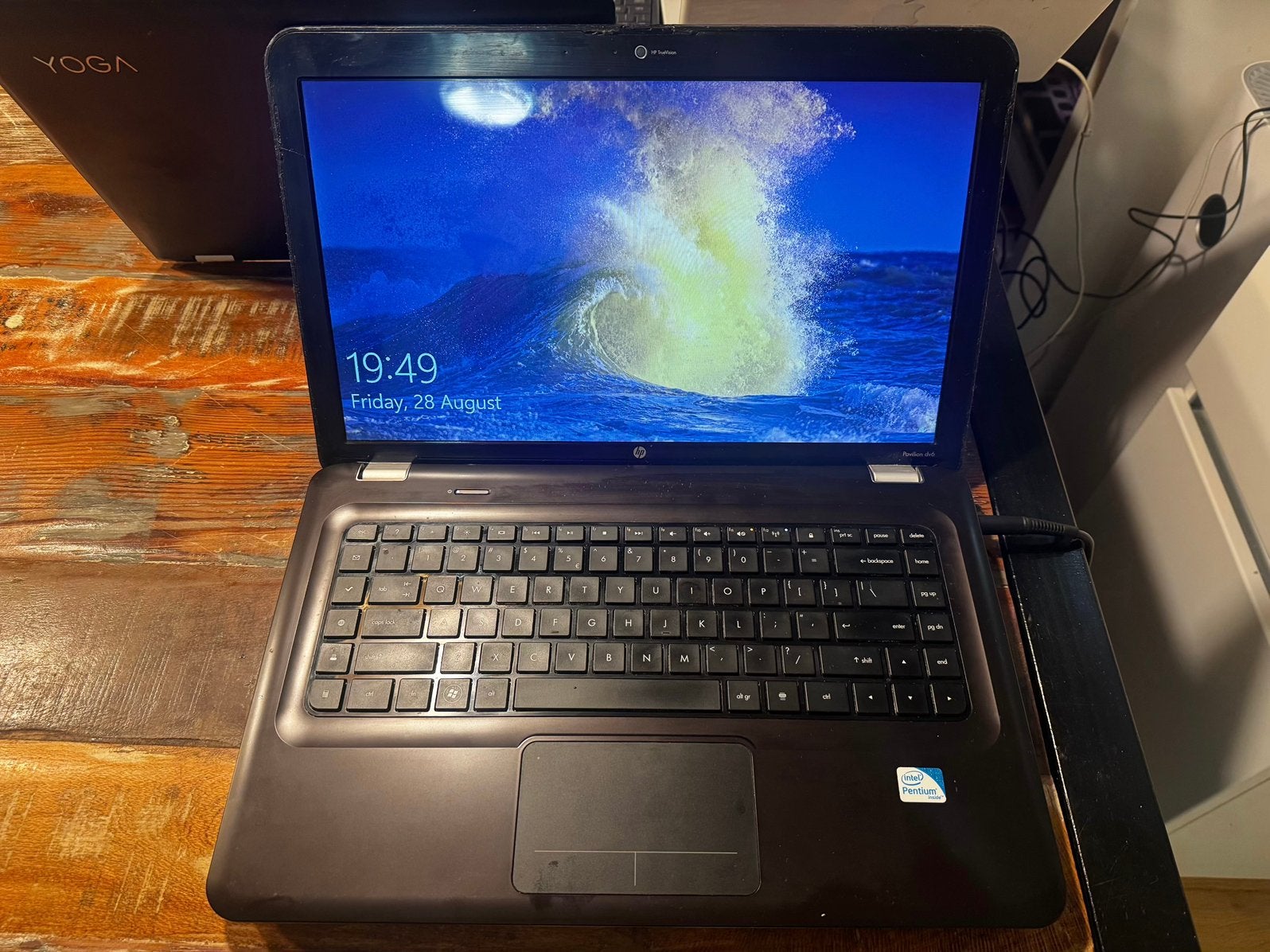 HP Pavilion dv6 – 15,6”, Intel Pentium, 4 GB RAM, 256 GB SSD, 15 inch, Ophalen of Verzenden, Zo goed als nieuw, SSD