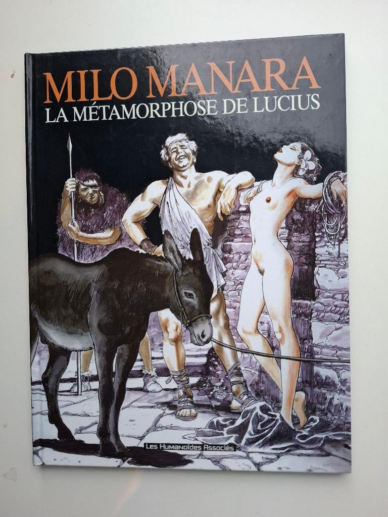 MANARA "LA METAMORPHOSE DE LUCIUS" REED 2002, Complete serie of reeks, Ophalen of Verzenden, Zo goed als nieuw