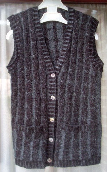 Zwart vestje van Antedate maat 2 of M, Vêtements | Femmes, Pulls & Gilets, Taille 38/40 (M), Enlèvement ou Envoi, Antedate, Porté