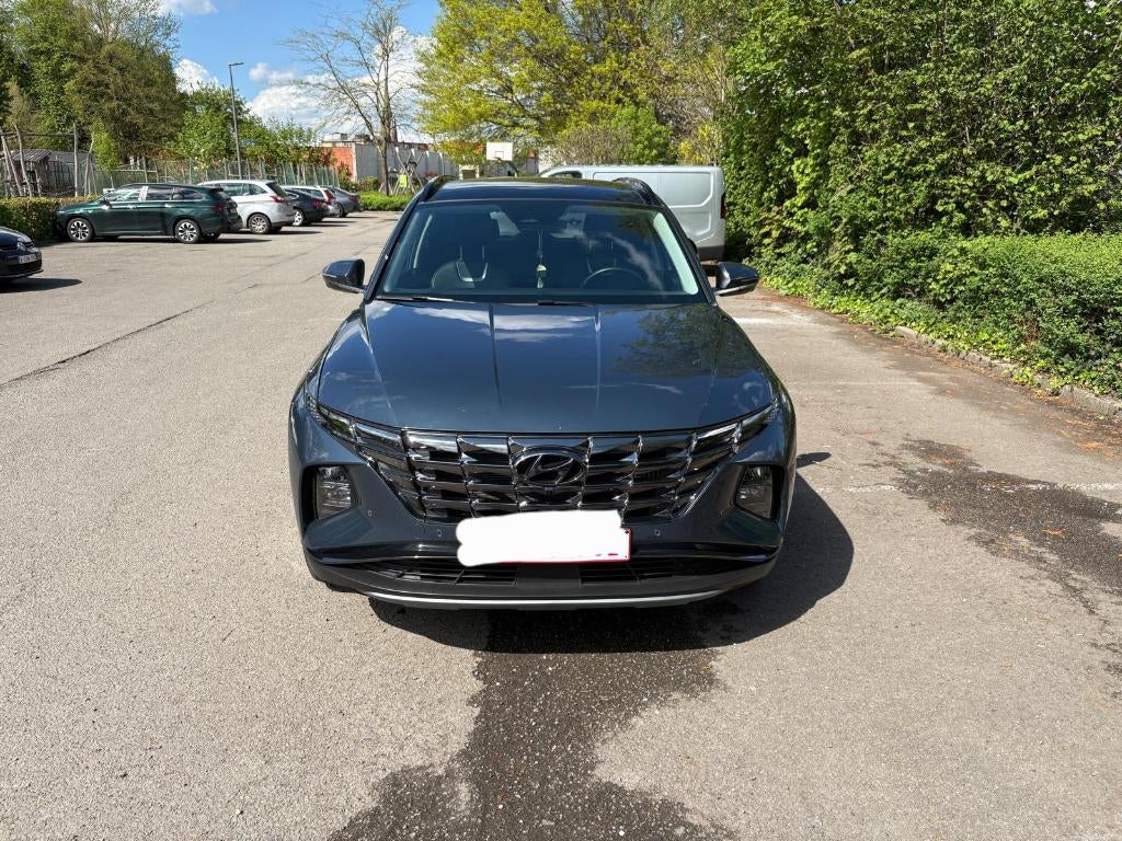 Hyundai tucson Plug-in Hybride 2024, Auto's, Automaat, 1893 kg, Adaptive Cruise Control, Blauw