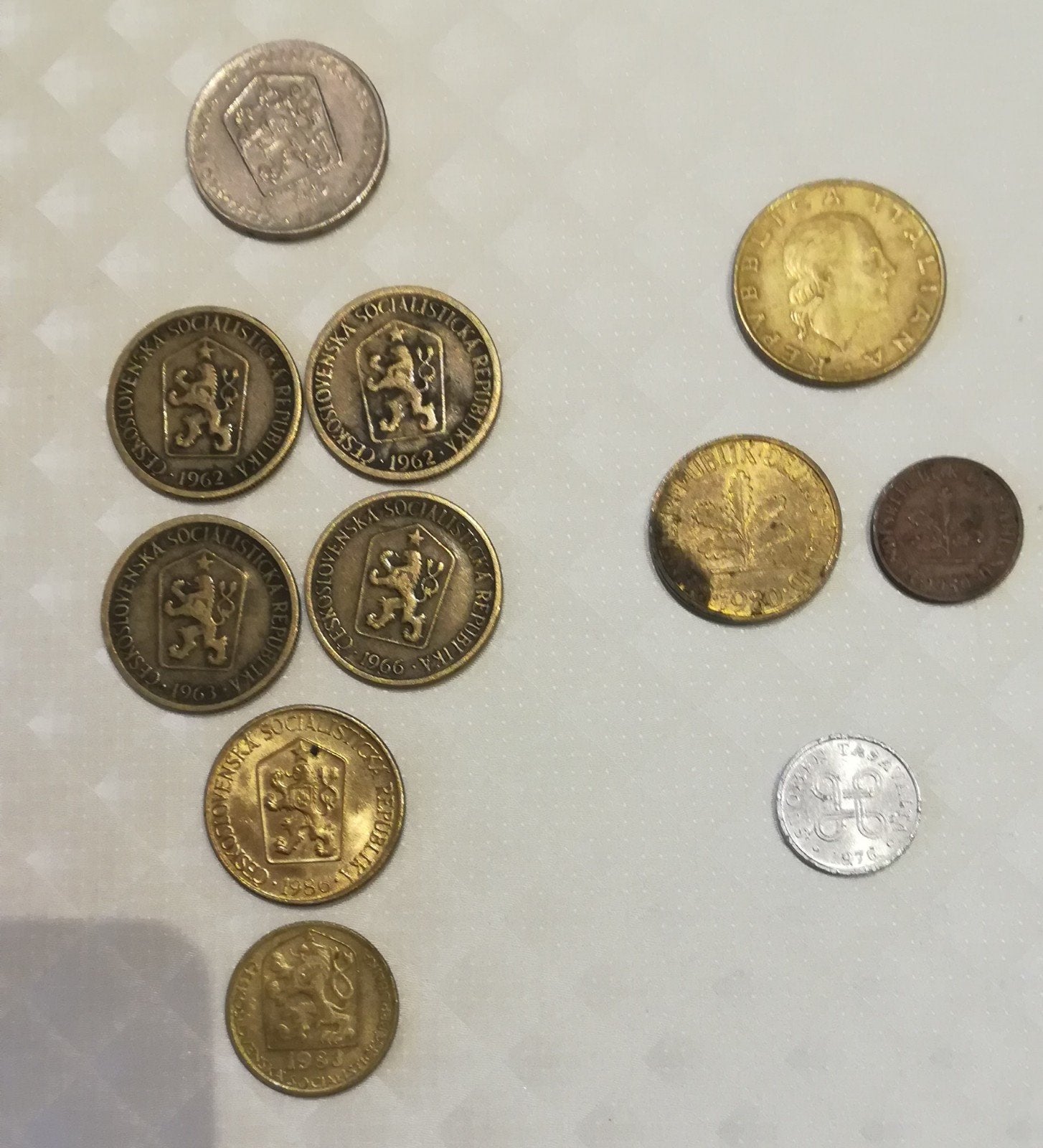 Oude buitenlandse munten, Postzegels en Munten, Ophalen