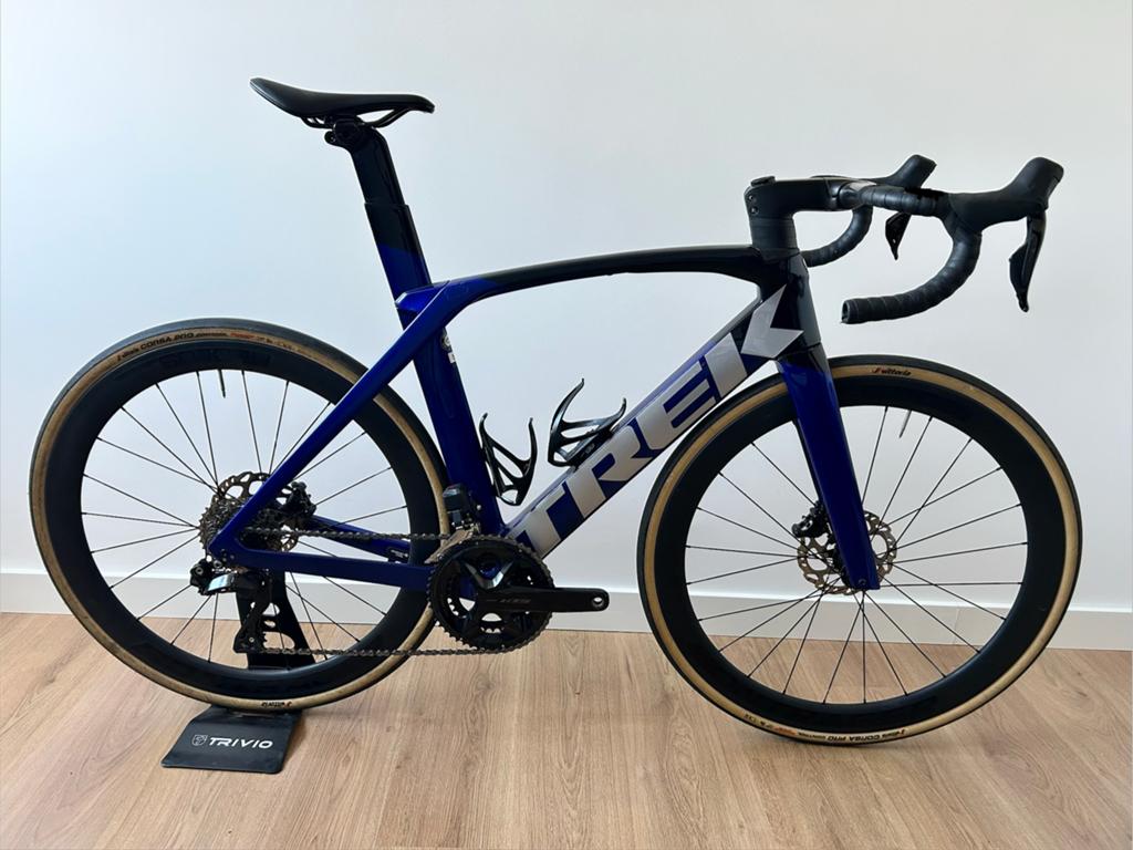 Trek Madone SL6 Di2 Disc - 12 speed - maat 56, Ophalen, Zo goed als nieuw