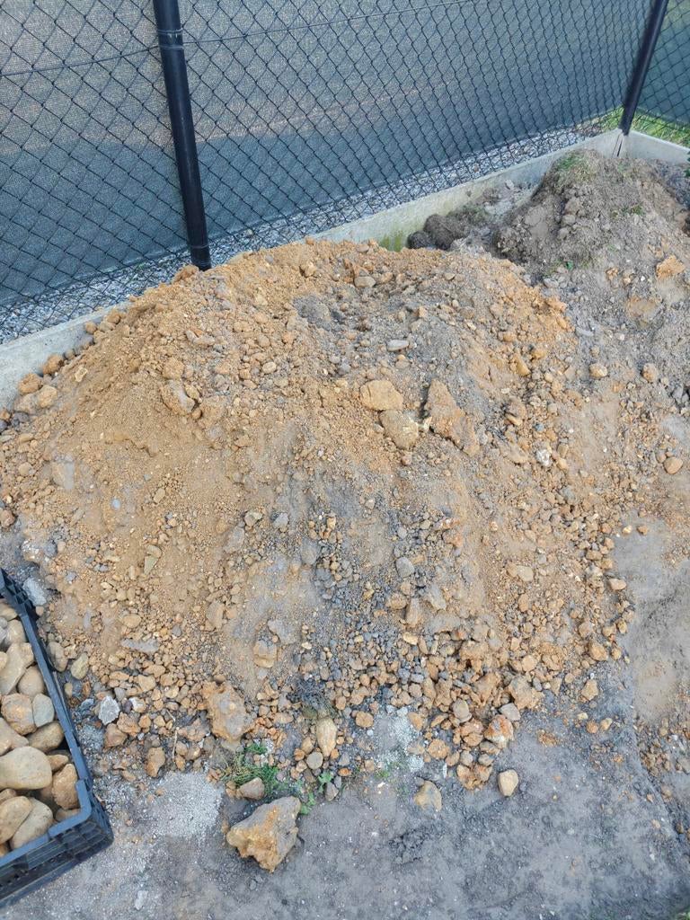 Gele grond uit As, Tuin en Terras, Grind, Keien en Split, Ophalen