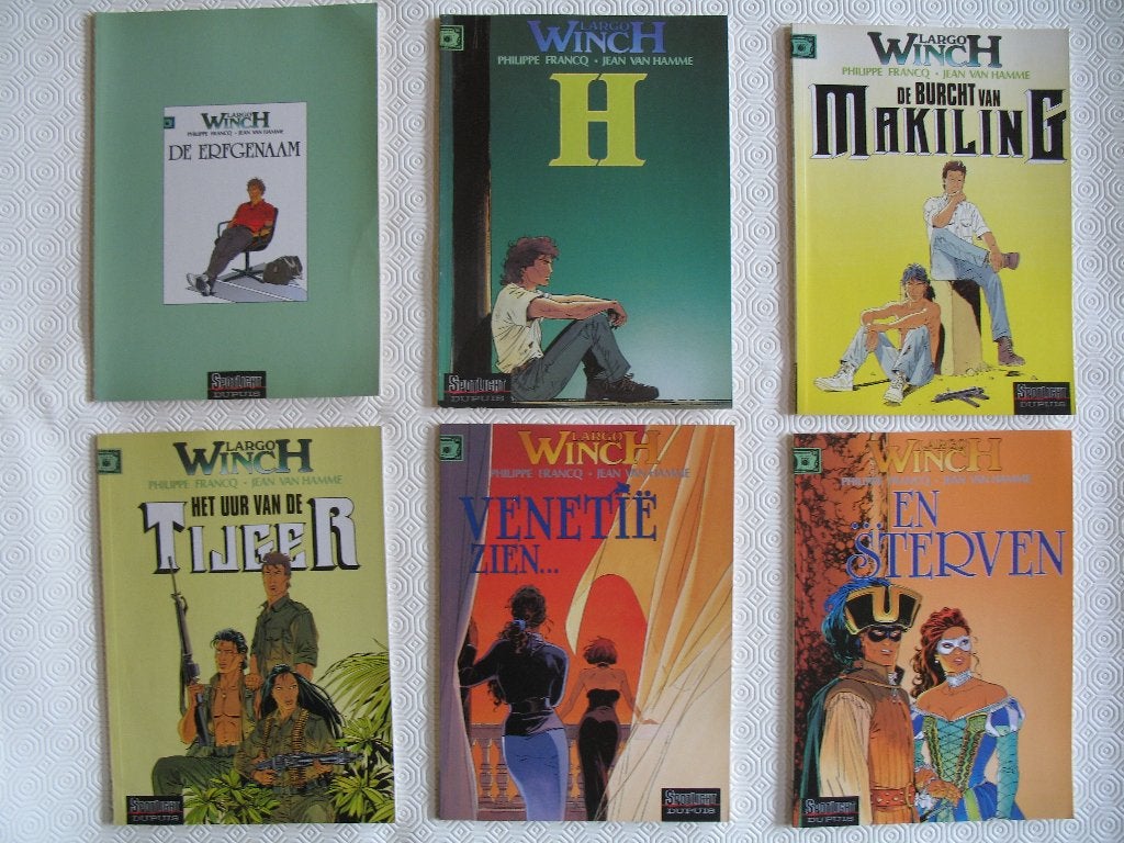 Largo Winch,, Meerdere stripboeken, Ophalen of Verzenden, Zo goed als nieuw