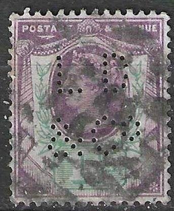 Groot-Brittannie 1902-1910 - Yvert 108perf - Edward VII (ST), Postzegels en Munten, Postzegels | Europa | UK, Verzenden, Gestempeld