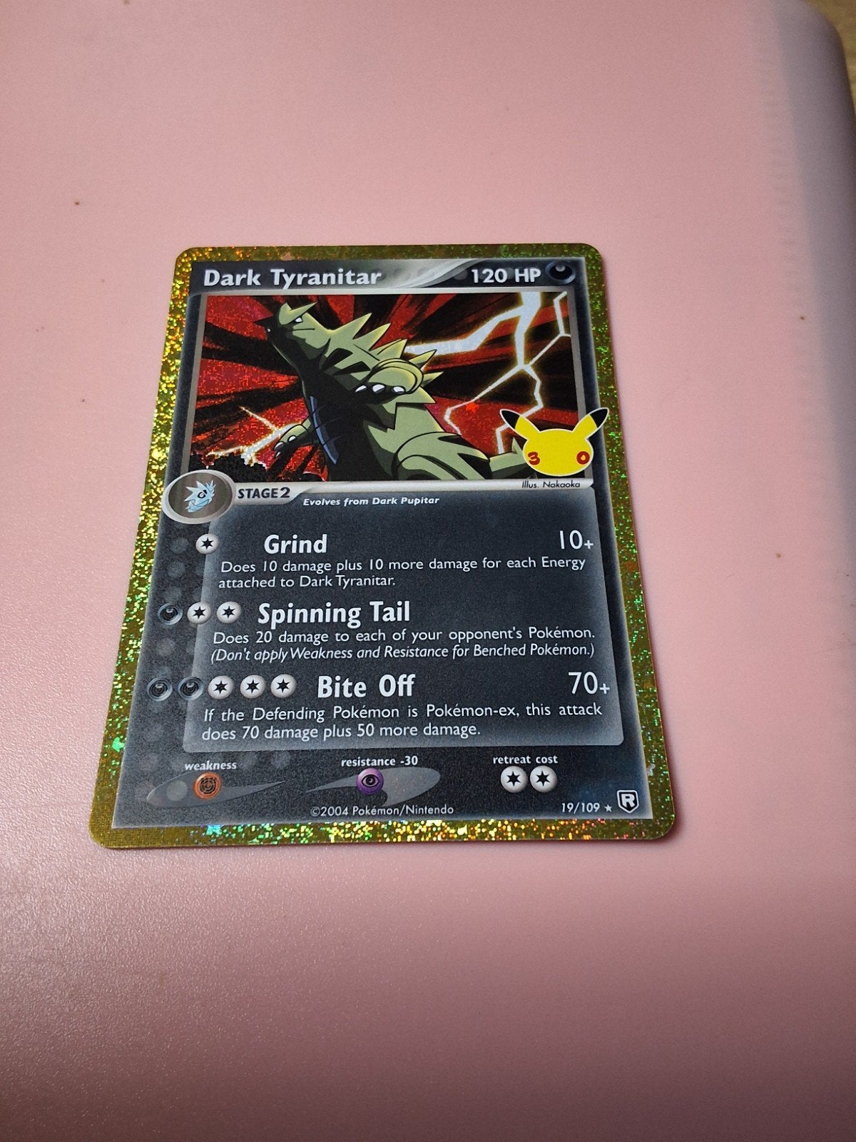Dark Tyranitar 19/109 – 30th Celebration, Ophalen