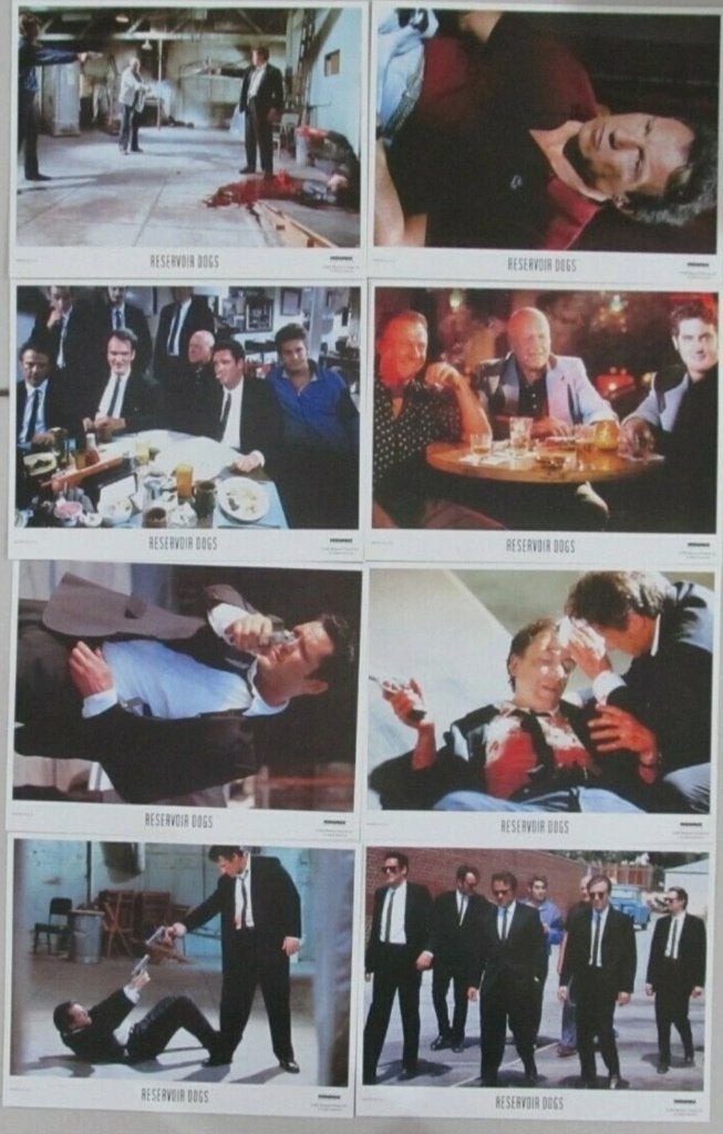 Reservoir dogs lobby cards, Ophalen, Zo goed als nieuw, Film en Tv