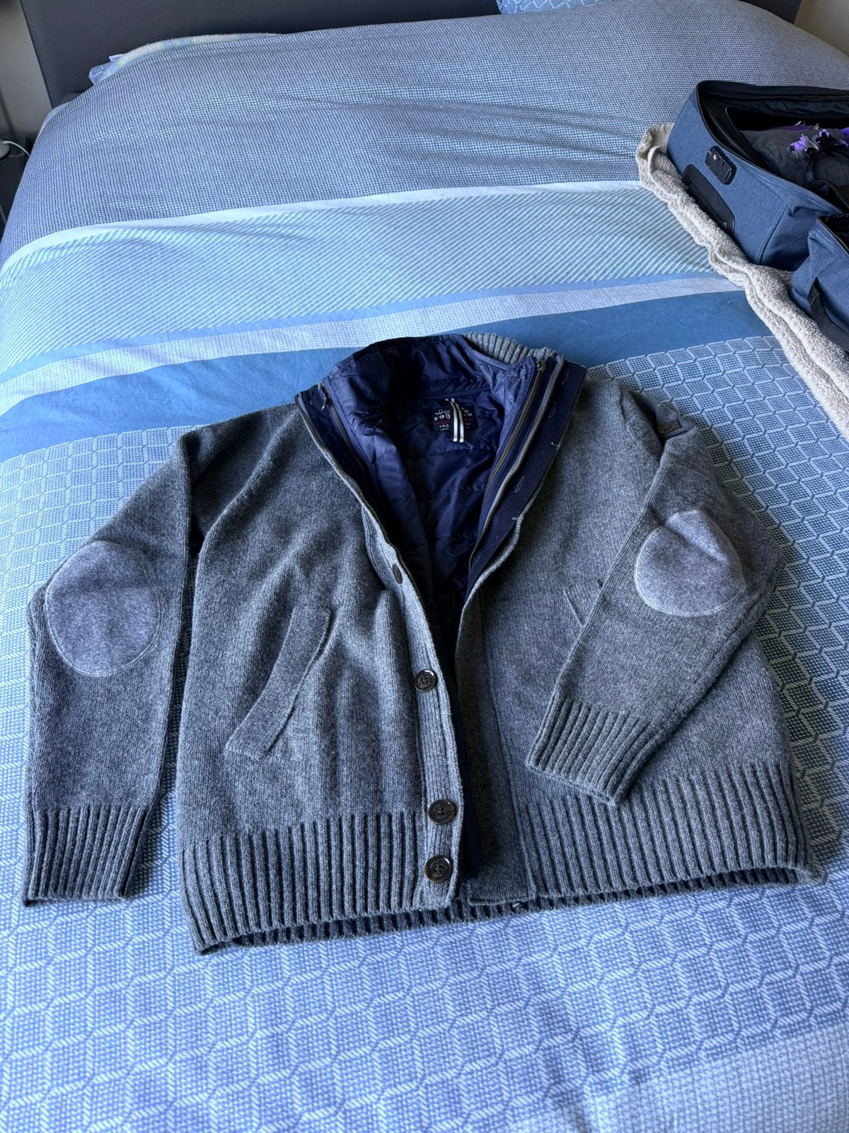 Wintergilet/ vest River Woods XL (Nieuwstaat), Ophalen of Verzenden, Zo goed als nieuw, Maat 56/58 (XL), Grijs
