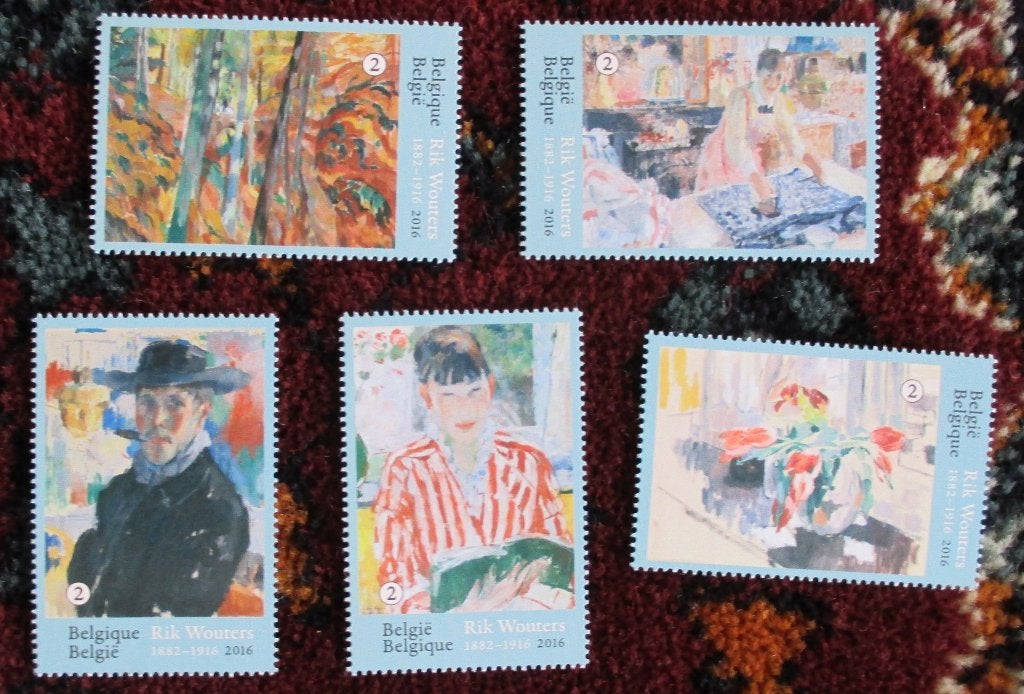 5 x nummer 2 rik wauters, Frankeerzegel, Ophalen of Verzenden, Zonder stempel, Postfris