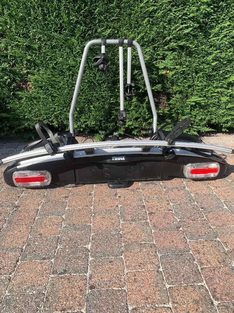 Porte-vélos Thule adapté à 4 vélos, Autos : Divers, Porte-vélos, Comme neuf, Support d'attelage, 3 vélos ou plus, Pneus larges