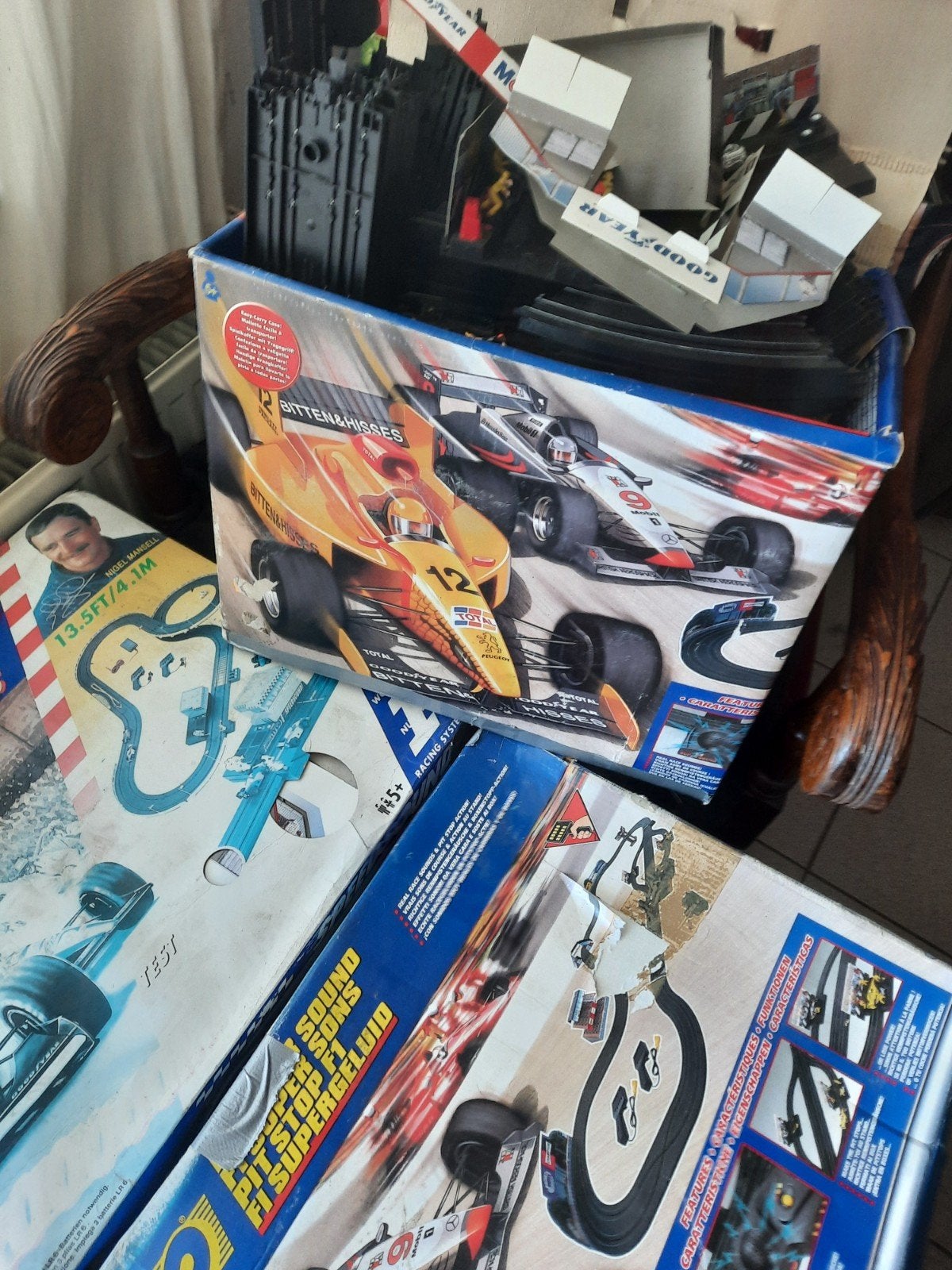 tyco racebaan lot, Enlèvement