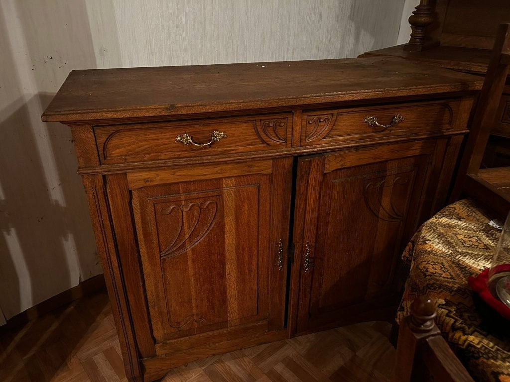 kunst en antiek, Antiquités & Art, Sculpture sur bois, Brun, Bois, Enlèvement