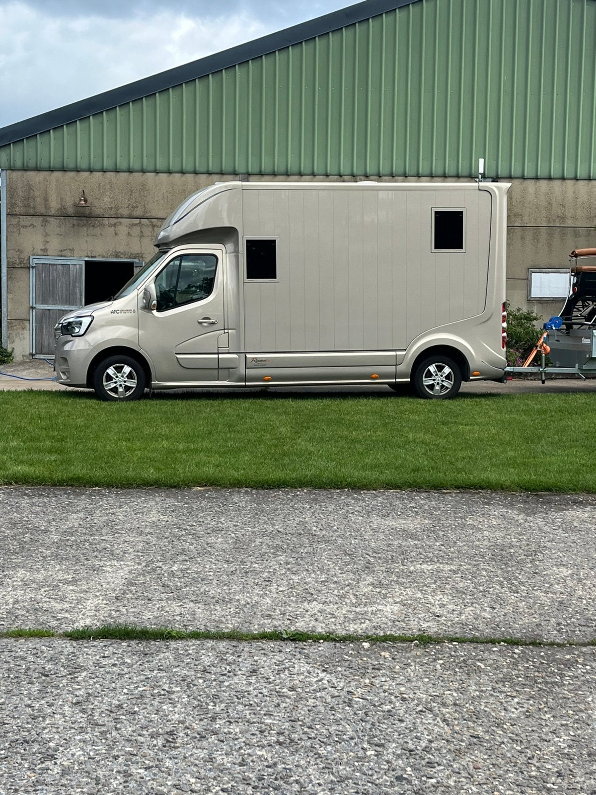 Paardenwagen roelofsen parados, Ophalen