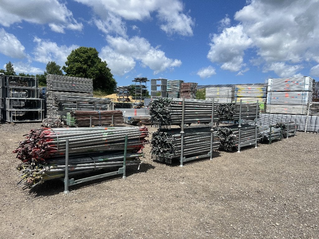 Originele gebruikte Layher/MJ Allround onderdelen |, Doe-het-zelf en Bouw, Steigers, Ophalen, Gebruikt, Overige typen, 5 meter of hoger