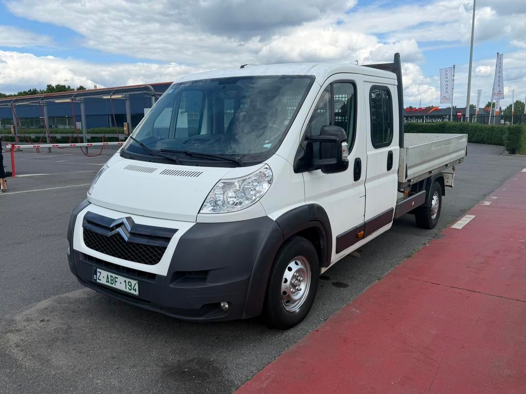 Citroen Jumper 2.2HDI Dubbel Cabine 11/2013 7zit, Auto's, Bestelwagens en Lichte vracht, Euro 5, Citroën, Bedrijf, 5 deurs