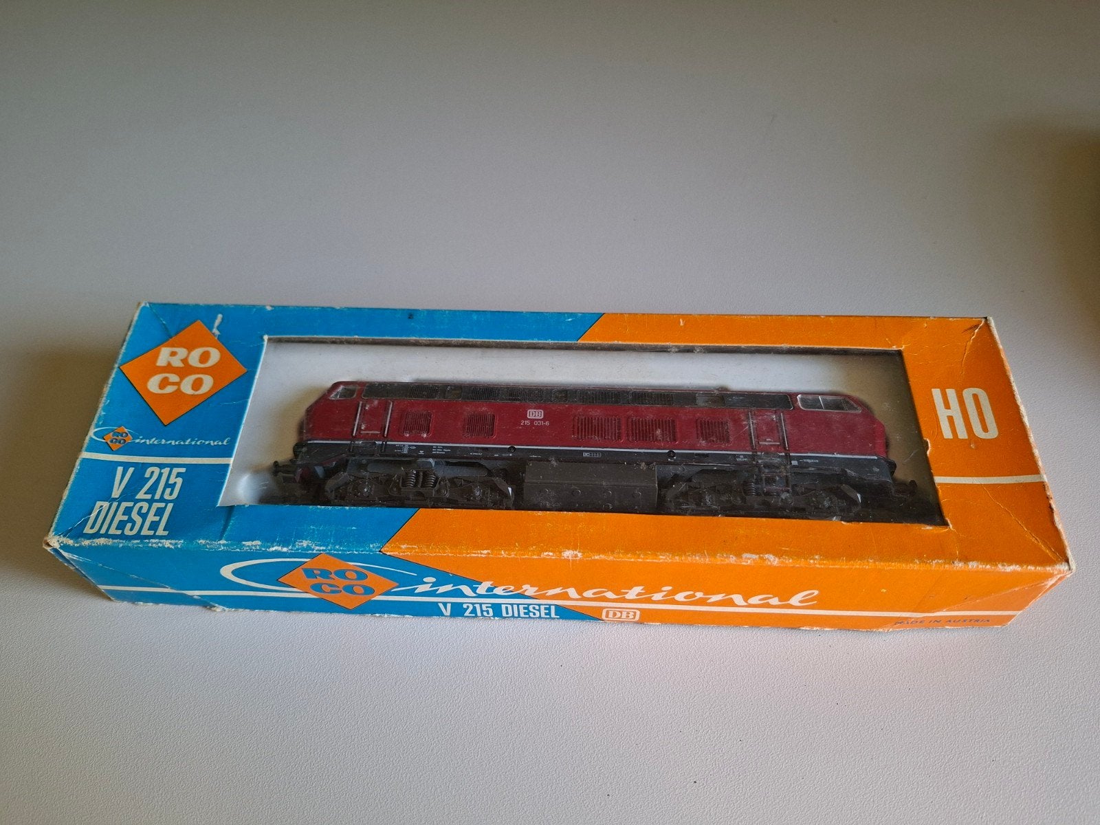 Roco 4151 H0 DB V215 031-6, Hobby & Loisirs créatifs, Analogique, Enlèvement ou Envoi, Roco, Locomotive
