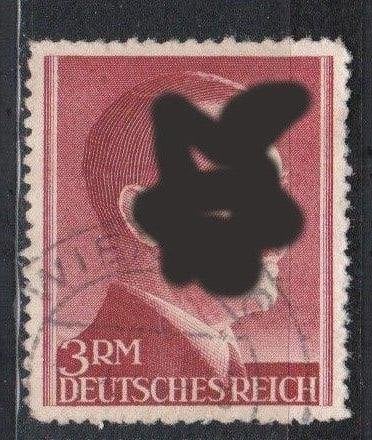 Empire allemand 1942 n 801 A, Timbres & Monnaies, Timbres | Europe | Allemagne, Envoi, Empire allemand, Affranchi