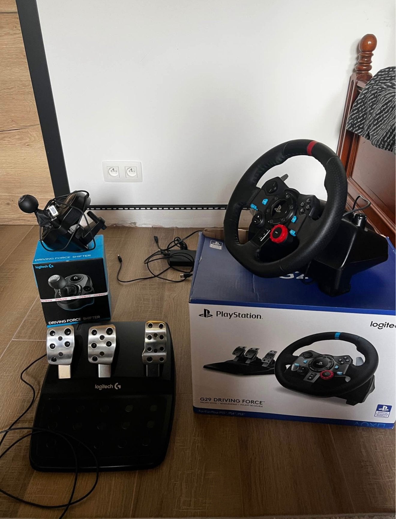 Logitech g29, Games en Spelcomputers, Ophalen, PlayStation 4, Zo goed als nieuw, Stuur of Pedalen