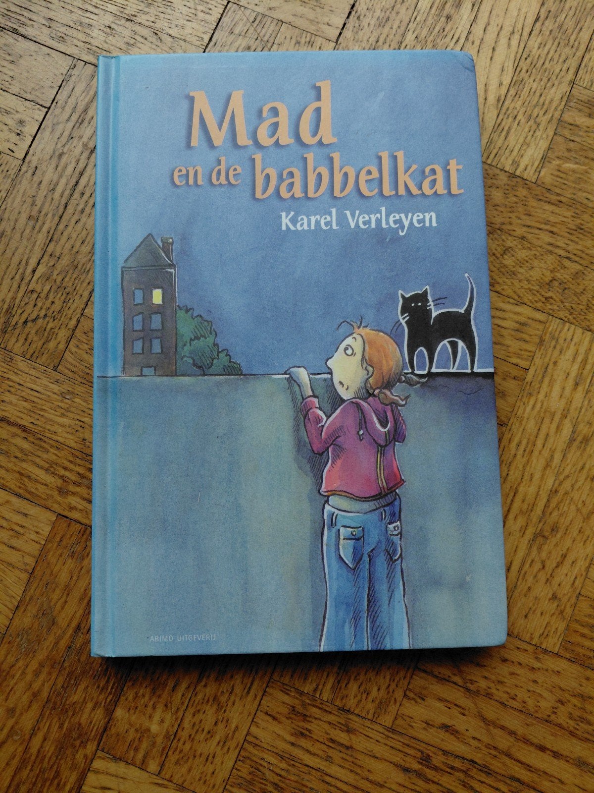 Karel Verheyen: Mad en de babbelkat, Boeken, Ophalen of Verzenden, Gelezen