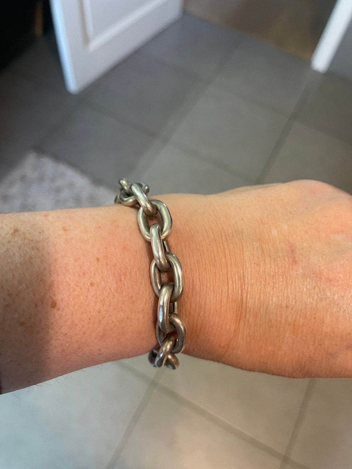 Superbe bracelet en argent., Enlèvement ou Envoi, Comme neuf