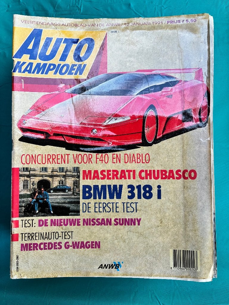 Autokampioen - complete jaargang 1991, Boeken, Ophalen of Verzenden, Gelezen