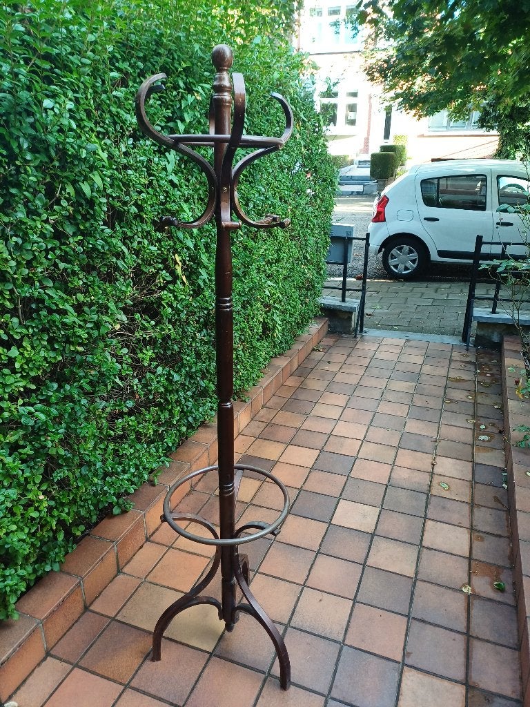 Porte manteaux  perroquet en bois, Utilisé, Bois, Portemanteau sur pied, 150 à 200 cm