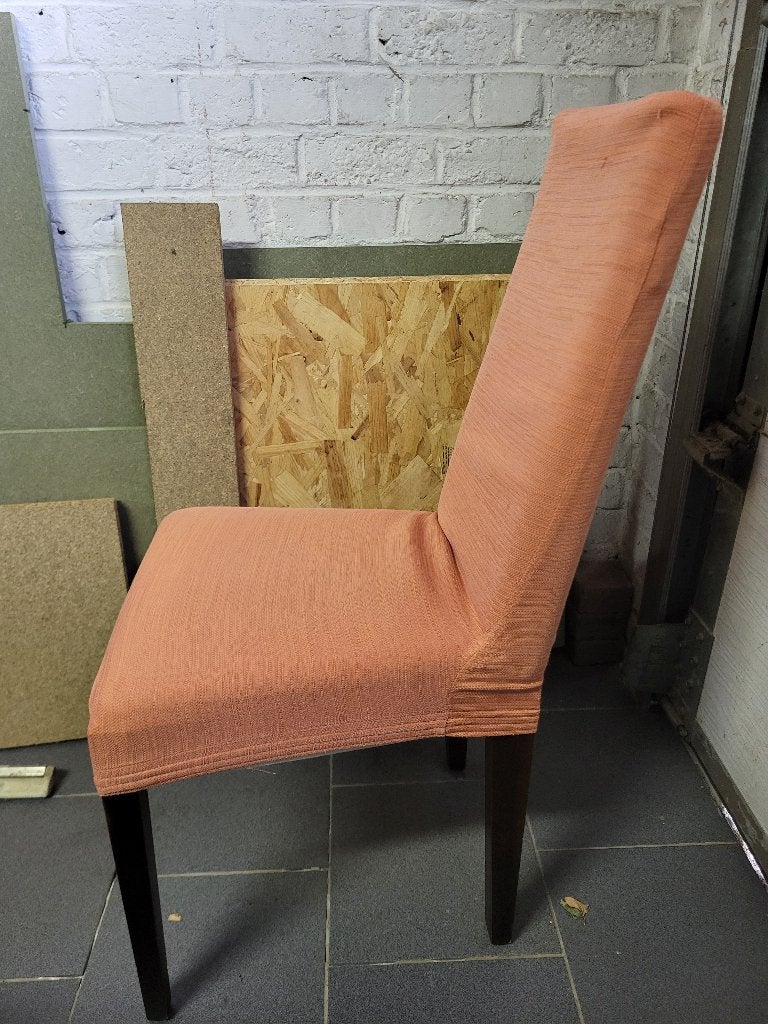 Set van 8 eetkamerstoelen – zithoogte 47 cm, Ophalen, Gebruikt, Overige kleuren, Vijf, Zes of meer stoelen