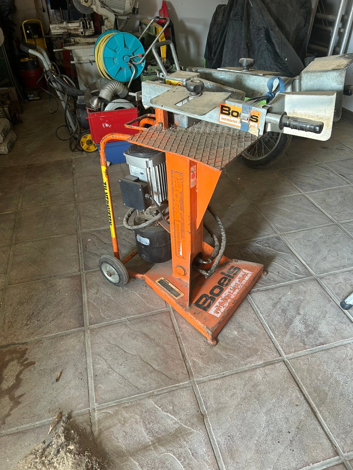 Profesionele boomkliever, Tuin en Terras, Kloofmachines, Ophalen, Zo goed als nieuw