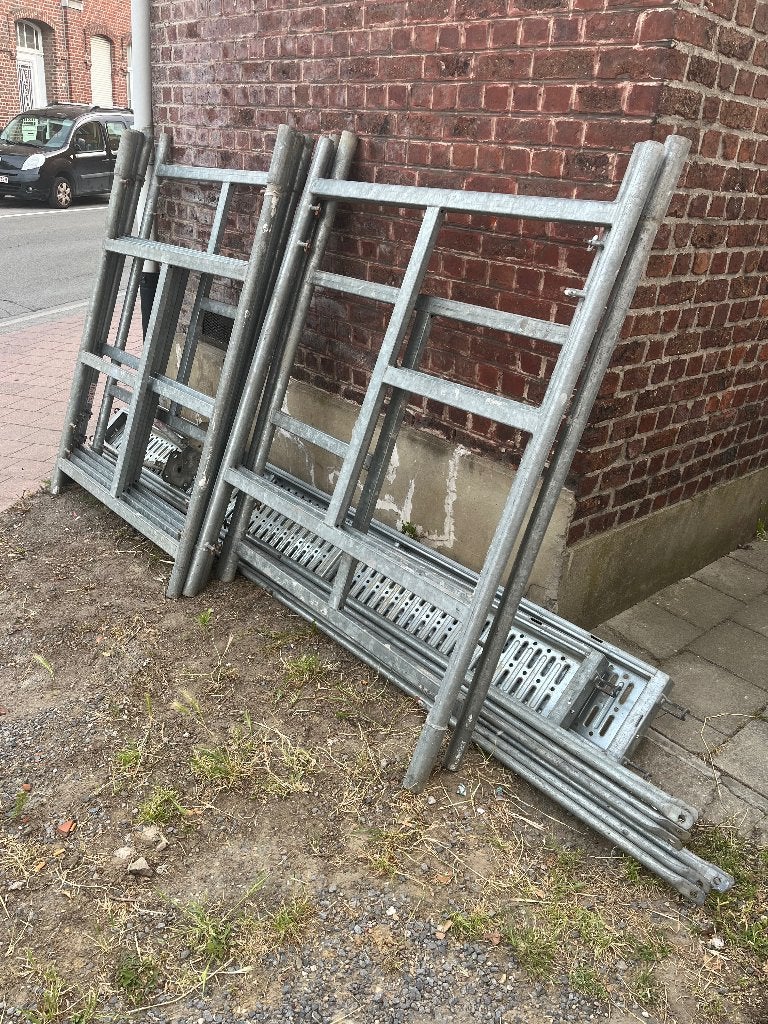 Échafaudage Échafaudage 100€, Enlèvement, Utilisé, Échafaudage de façade, 5 mètres de hauteur ou plus