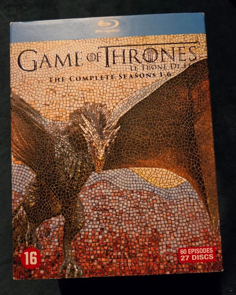 Game of Thrones : coffret 1-6/Blu-ray, CD & DVD, Enlèvement ou Envoi, Comme neuf, Coffret