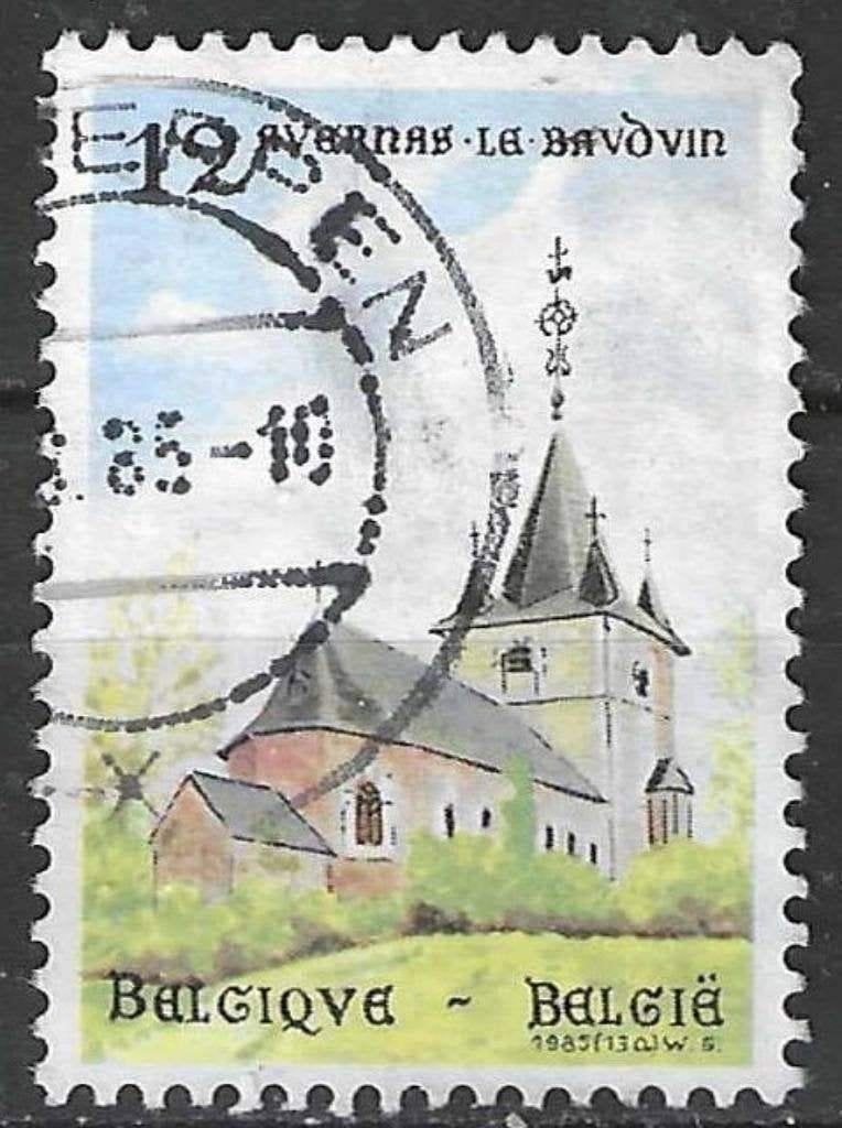 Belgique 1985 - Yvert/OBP 2179 - Tourisme - Avernas (ST), Envoi, Affranchi, Oblitéré