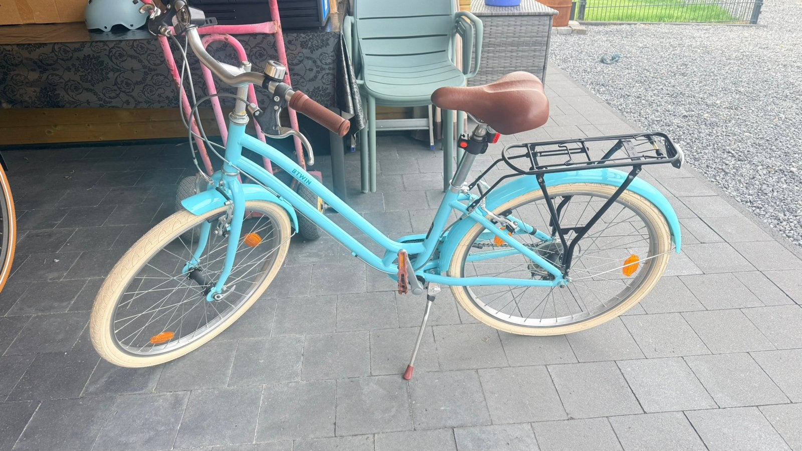 Kinderfiets BTWIN 500 24 inch 9-12 jaar, Fietsen en Brommers, Ophalen, Zo goed als nieuw, 24 inch, Versnellingen
