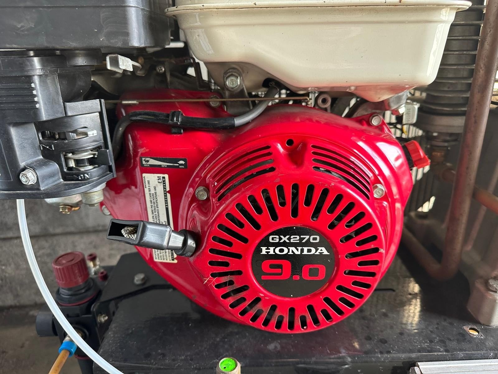 Compresseur avec moteur Honda, Bricolage & Construction, Enlèvement ou Envoi