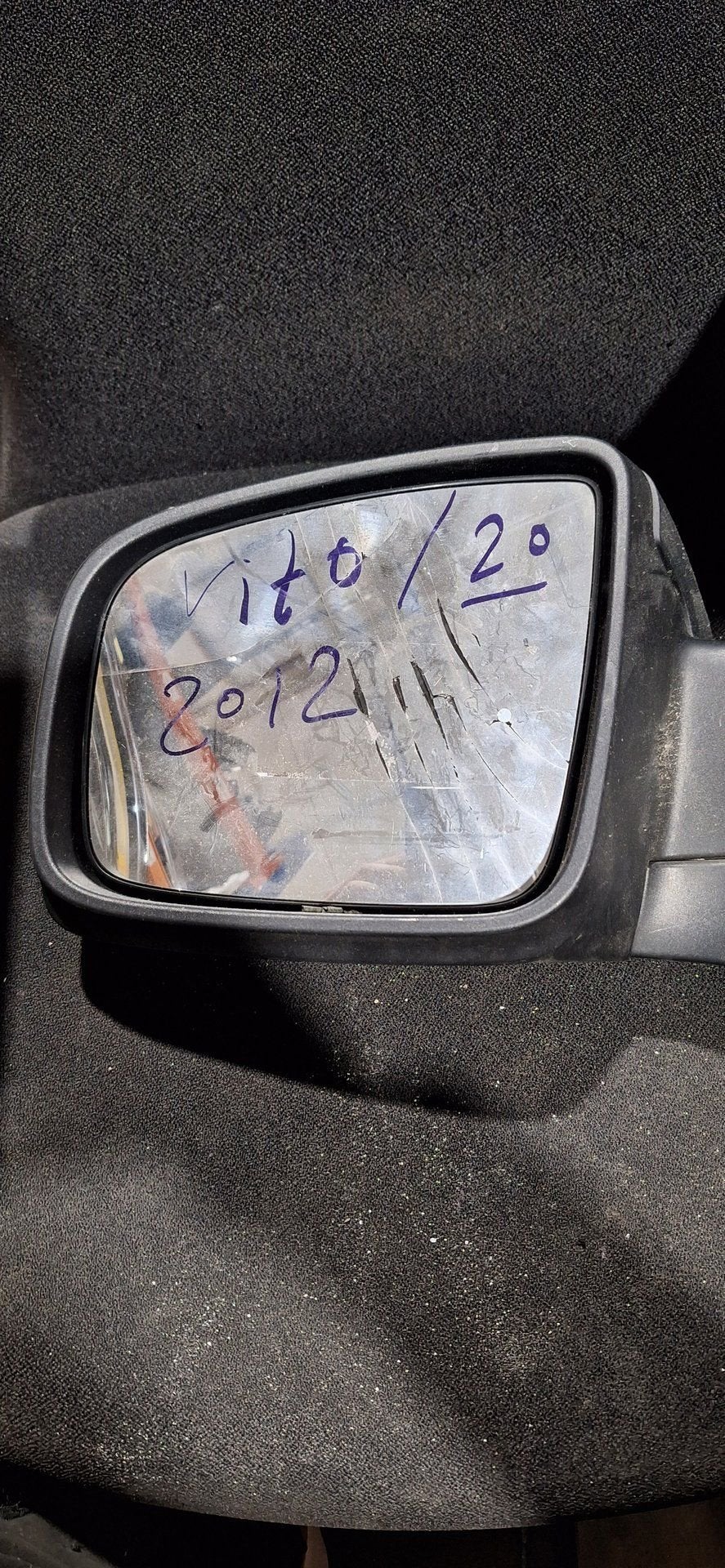 Buitenspiegel links Mercedes-Benz Vito 2012 (Glas kapot) (On, -, Utilisé, -, -