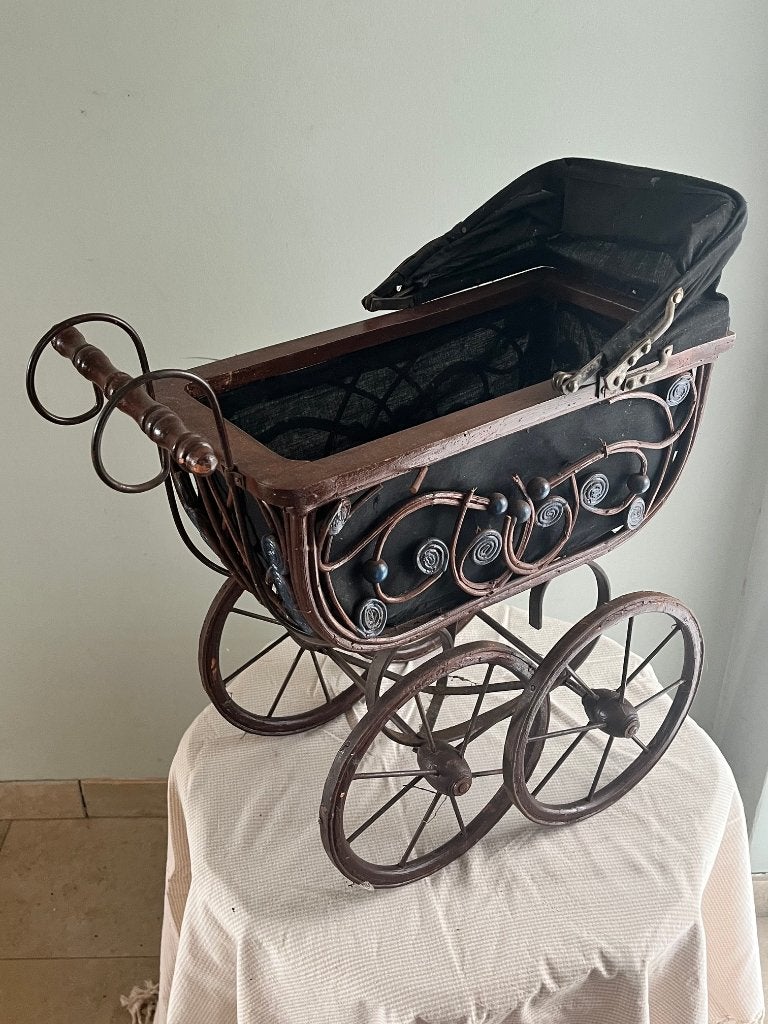 vintage poppenwagen, Antiquités & Art, Enlèvement