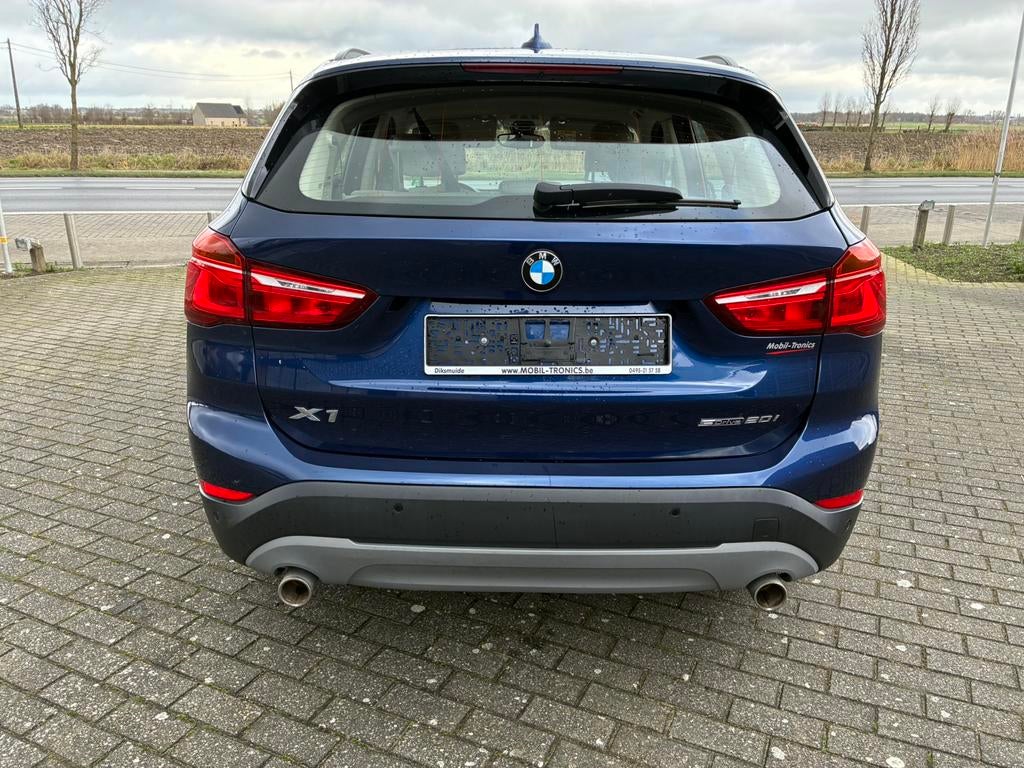 BMW X1  20i , Automaat, 4 cilinders, Blauw, Leder, 5 zetels