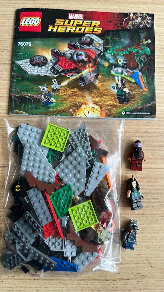Lego Super Heroes 76079, complet, Marvel, Enlèvement ou Envoi, Marvel, Lego, Ensemble complet