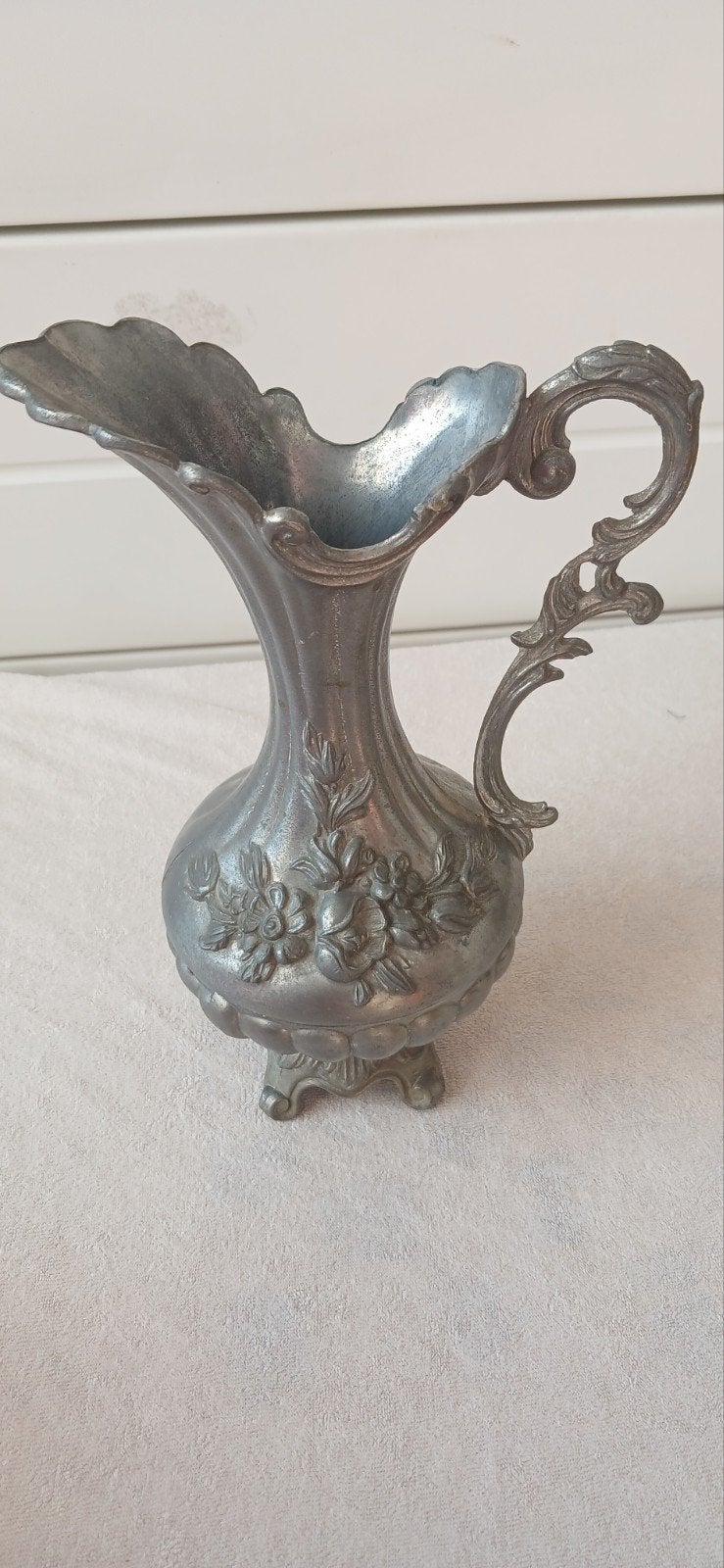 Pichet en étain Italy - Style baroque vintage, Antiquités & Art, Enlèvement