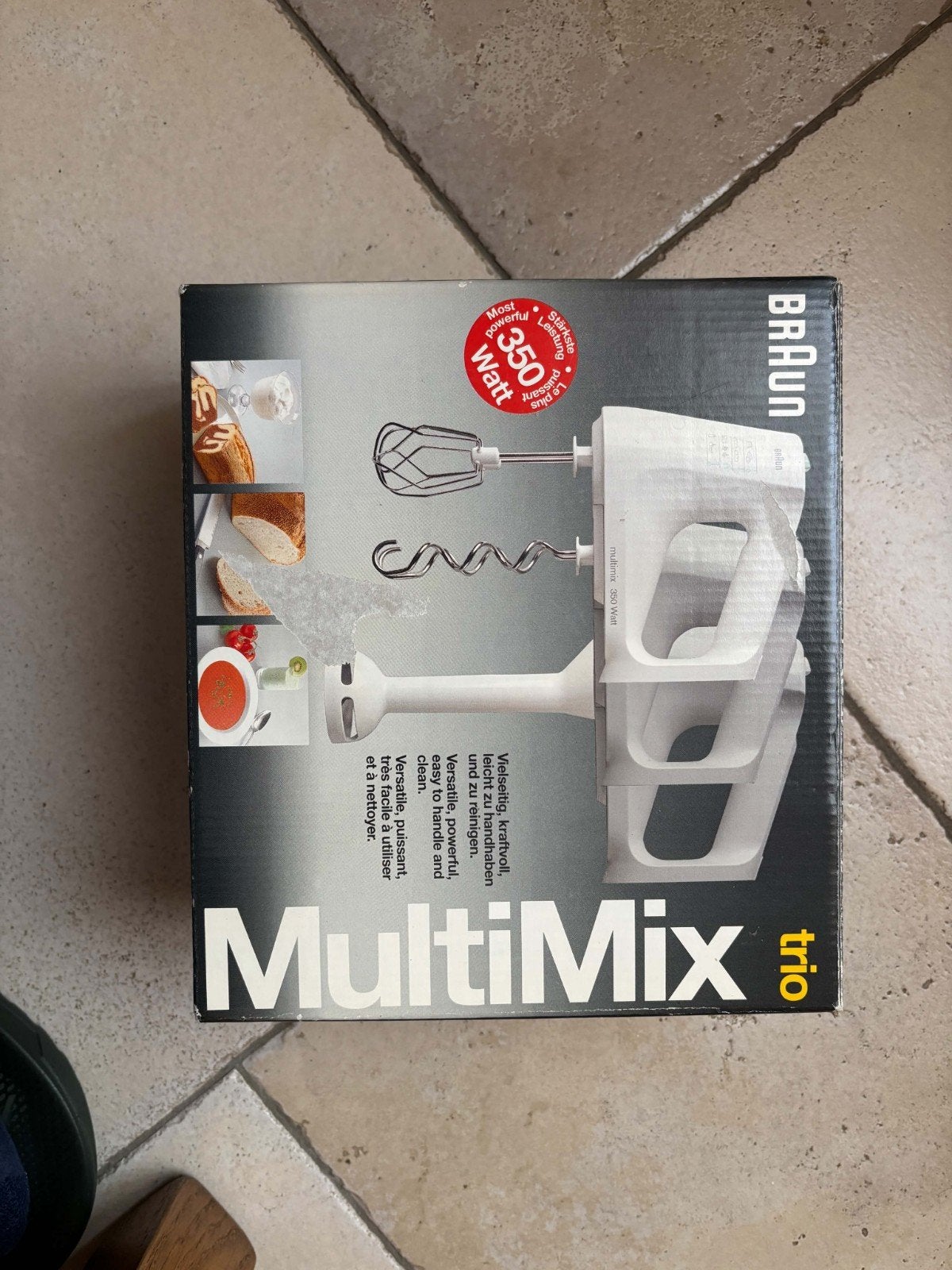 Multimix (mixer/mixer) van Braun, Ophalen