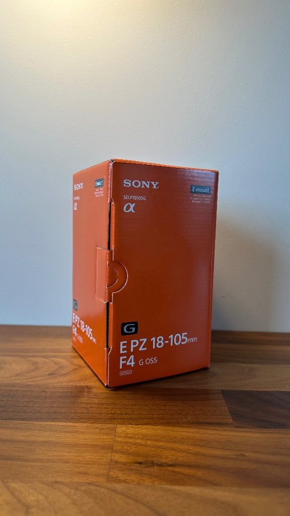 Objectif Sony E PZ 18-105mm F4 G OSS NEUF, Neuf, Sony, Lentille standard, Enlèvement