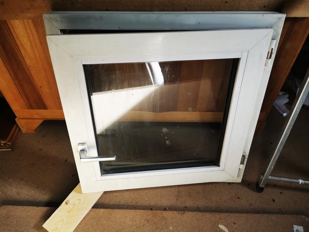 fenetre blanc PVC avec double vitrage, Enlèvement