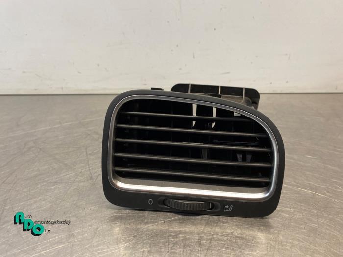 Luchtrooster Dashboard van een Volkswagen Golf (Golf 09-), Gebruikt, -, Volkswagen, -