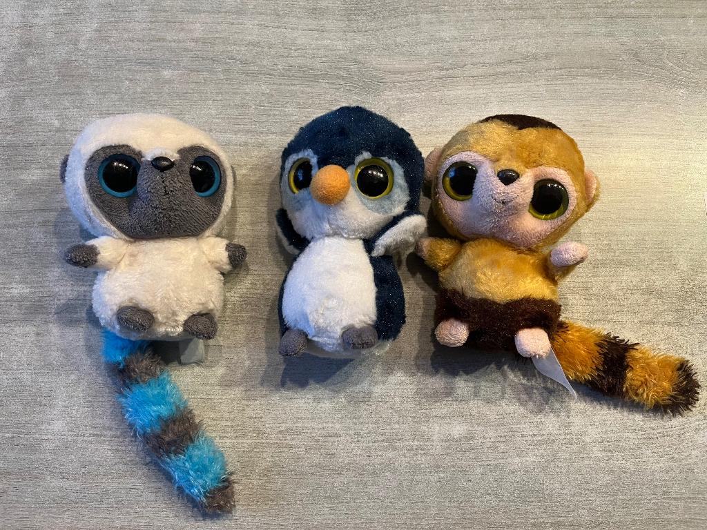 3 knuffeltjes Yoohoo & Friends, Ophalen of Verzenden, Pinguïn, Overige merken