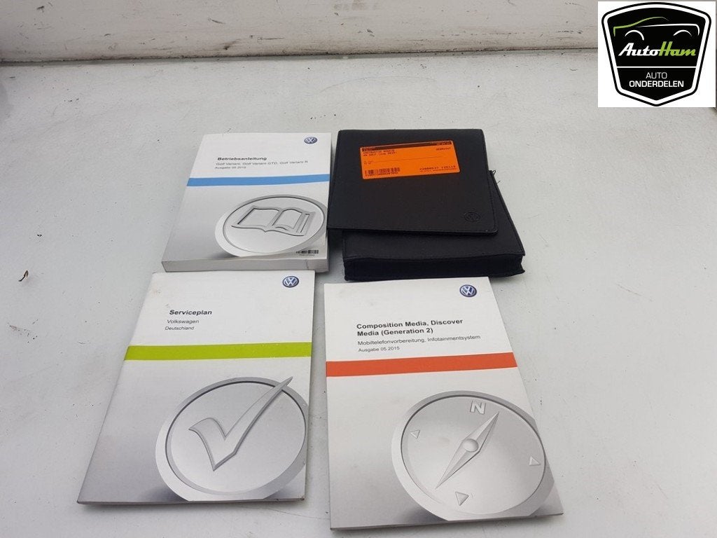 INSTRUKTIEBOEK Volkswagen Golf VII Variant (AUVV), Gebruikt, Volkswagen